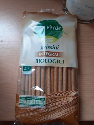 Grissini biologici integrali