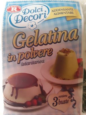 Gelatina in polvere