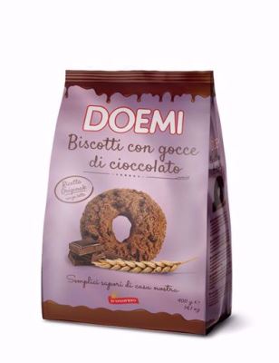 Biscotti con gocce di cioccolato