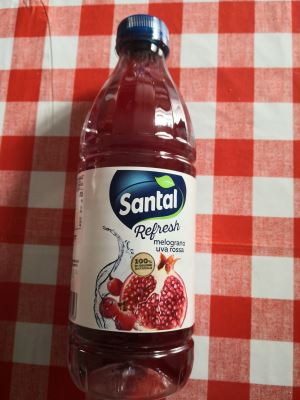 Succo melograno e uva rossa