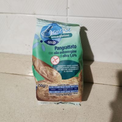 Pangrattato Benesi' senza glutine con olio extra vergine di oliva 