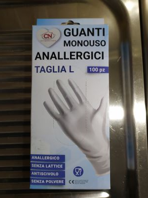 Guanti Monouso anallergici