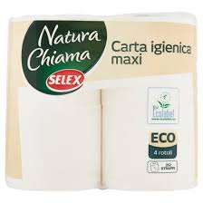 Carta igienica maxi natura chiama