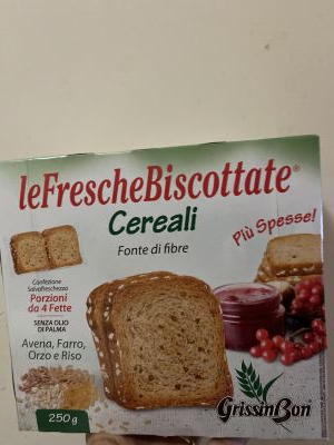 Fette LeFrescheBiscottate Cereali