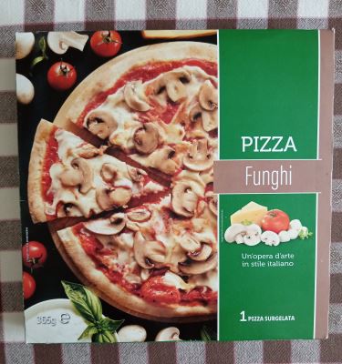 Pizza ai funghi Champignon 