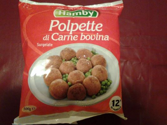 Polpette di carne Bovina Surgelate 