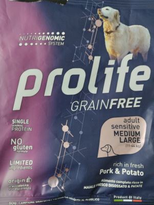 Grainfree Crocchette per cani al gusto di maiale e patate