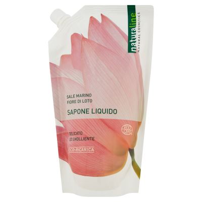 Sapone Liquido Eco-Ricarica Sale Marino Fior di Loto 500 ml