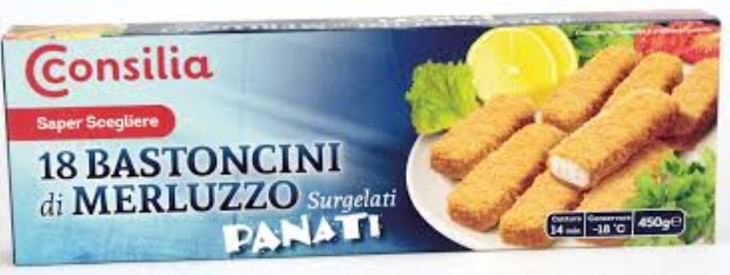 Bastoncini di merluzzo