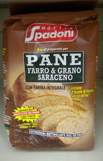 Preparato per pane farro & grano saraceno 