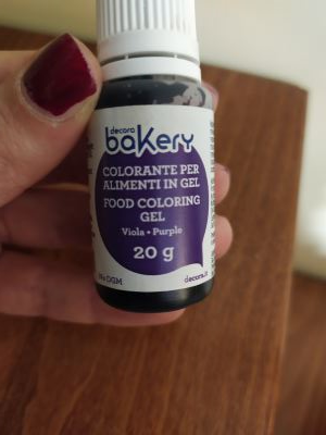 Colorante alimentare in gel - viola