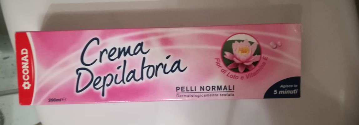 Crema depilatoria