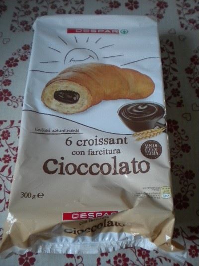 Croissant al cioccolato