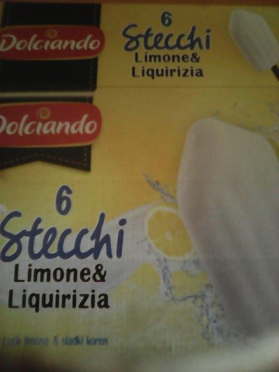 Dolciando stecchi limone e liquirizia