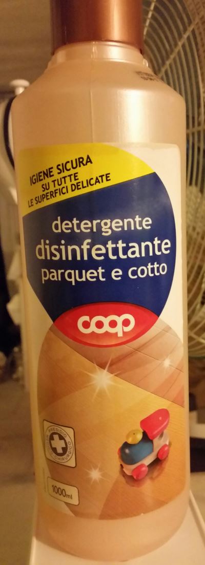 DETERGENTE DISINFETTANTE PARQUET E COTTO