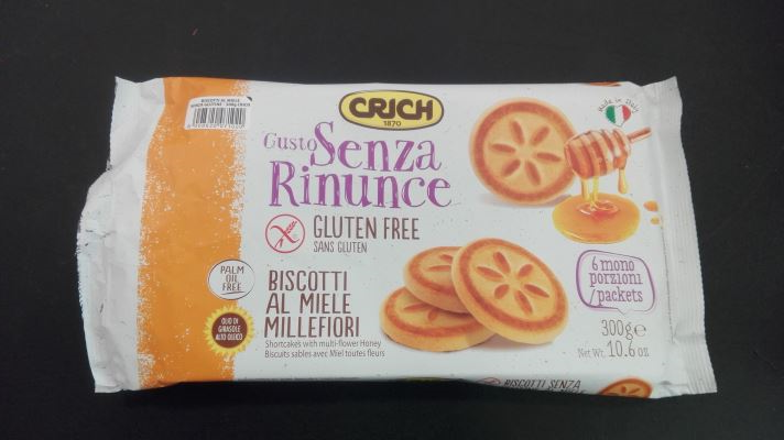 Gusto senza rinunce - Biscotti al miele millefiori
