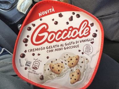 Vaschetta gelato Gocciole 