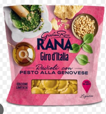 Ravioli con pesto alla genovese 