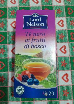 Te nero ai frutti di bosco 