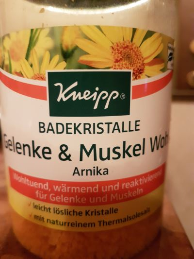 Badekristalle sali per pediluvio