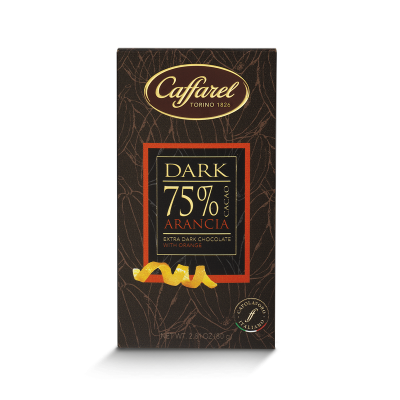 Cioccolato Dark 75% arancia