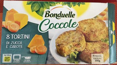 Coccole tortini di zucca e carote