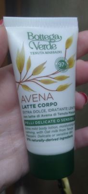 Latte corpo all'avena