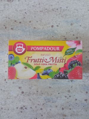 Gli infusi fruttati Pompadour, sempre buoni caldi e freddi