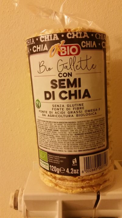 BIO GALLETTE CON SEMI DI CHIA