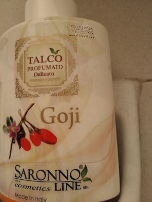 Talco profumato