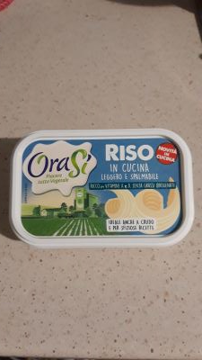 Riso in cucina leggero e spalmabile