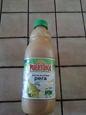 Succo e polpa pera