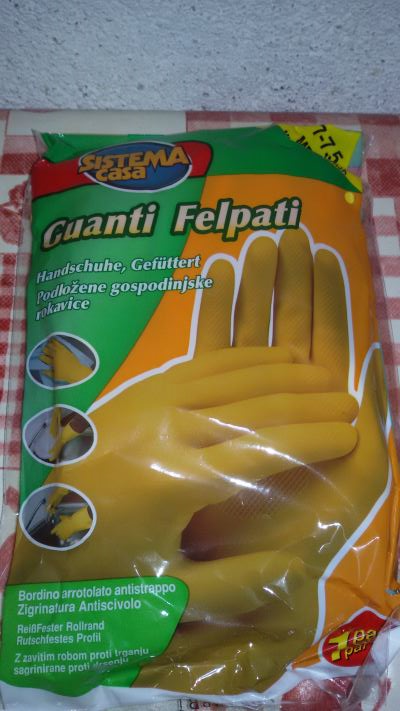 guanti felpati