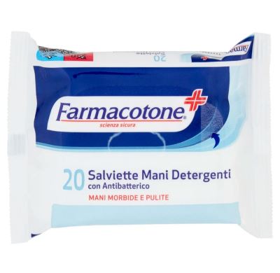 Salviette mani detergenti