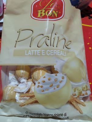 Praline latte e cerali