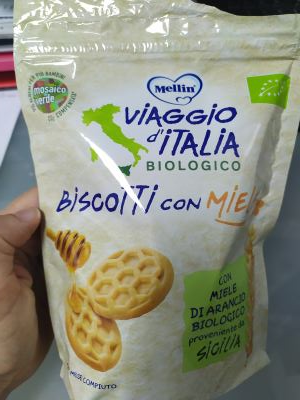 Viaggio d'Italia - biscotti con Miele