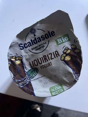 Yogurt scaldasole Liquirizia 