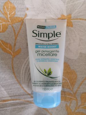 Gel detergente micellare