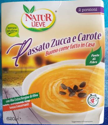 Passato Zucca e Carote Natura Lieve 