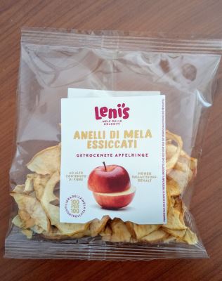 Anelli di mela essiccati