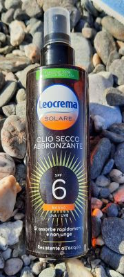Olio secco abbrinzante spf 6