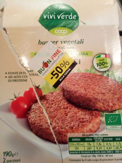 Burger vegetali