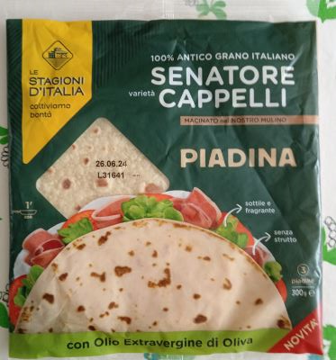 Piadina varietà Senatore Cappelli Le Stagioni d'Italia 
