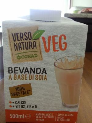 Bevanda a base di soia Verso natura veg 