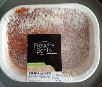 Lasagne alla Bolognese Pam Panorama 