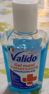 Gel mani igienizzante