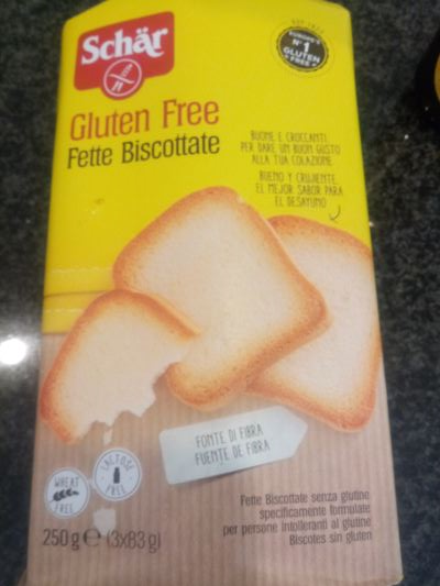 Gluten free fette biscottate