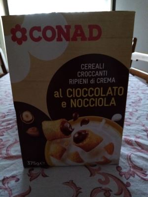 Cereali al cioccolato e nocciola