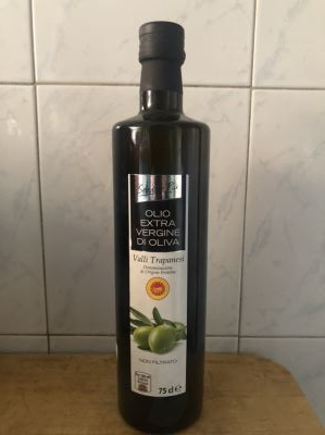 Olio extra vergine di oliva valli trapanesi DOP