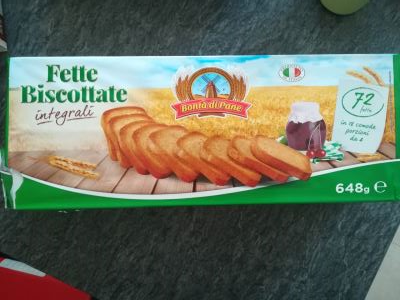 Fette biscottate integrali